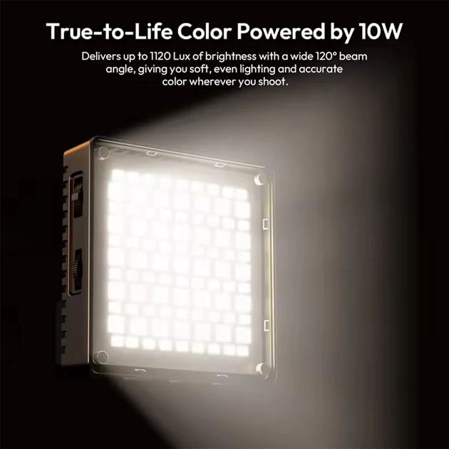 Накамерне світло Ulanzi C01RGB 10W Pocket light - изображение 5