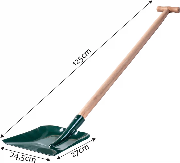 Лопата для вугілля Kadax 125 см Зелена (K665) - зображення 5