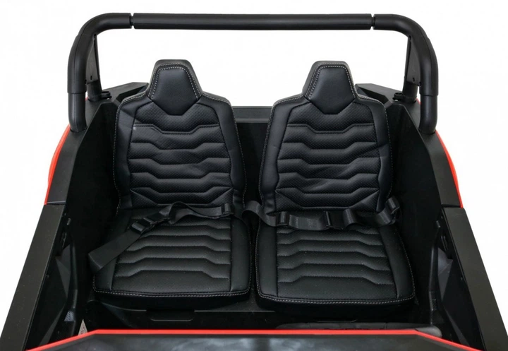 Samochód elektryczny dla dzieci Buggy ATV Racing 2-osobowy Czerwony (5903864913835) - obraz 4