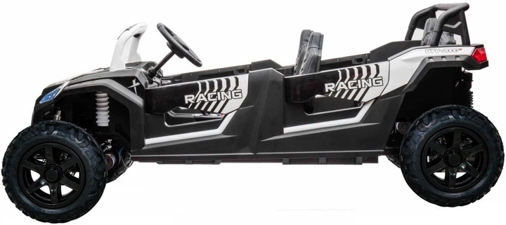 Samochód elektryczny dla dzieci Buggy ATV Racing UTV2000 4-osobowy Biały (5903864942279) - obraz 5