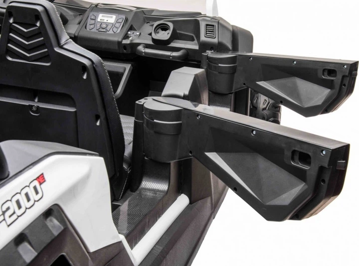 Samochód elektryczny dla dzieci Buggy ATV Racing UTV2000 4-osobowy Biały (5903864942279) - obraz 7