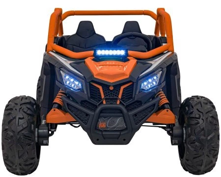 Samochód elektryczny dla dzieci Buggy SR Super 66 2-osobowy Pomarańczowy (5903864944129) - obraz 3