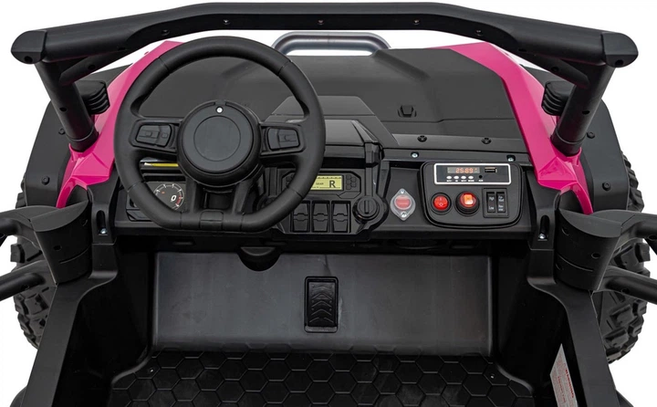 Samochód elektryczny dla dzieci Terenowy Honda Talon 2-osobowy Różowy (5903864944013) - obraz 5