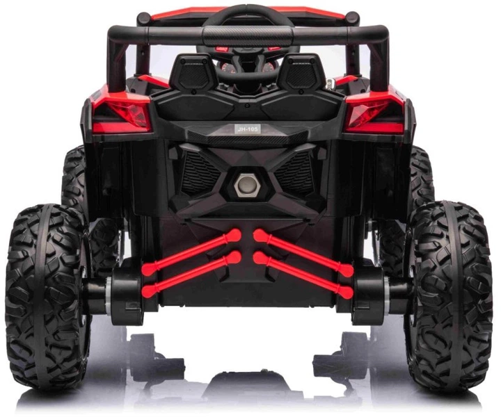 Samochód elektryczny dla dzieci Buggy ATV Defend 2-osobowy Czerwony (5903864956337) - obraz 4