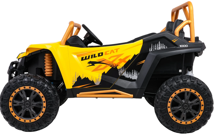 Samochód elektryczny dla dzieci Buggy Arctic Cat Wildcat XX 2-osobowy Żółty (5903864972436) - obraz 9