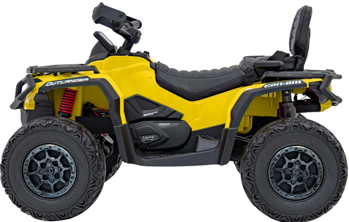 Електромобіль для дітей Quad Can Am Outlander ATV з Пультом 1-місний Жовтий (5903864982671) - зображення 3