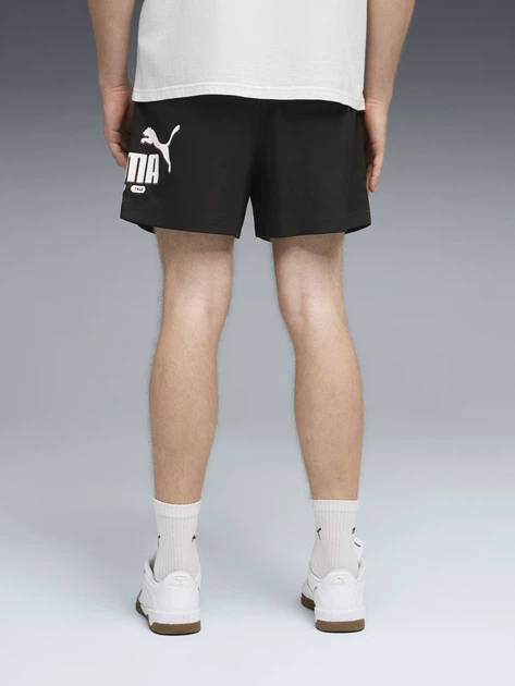 Спортивные шорты мужские Puma Essentials Graphics 69203201 XL Black (4069162201478) - Фото 2 Спортивные шорты мужские Puma Essentials Graphics 69203201 XL Black (4069162201478) - изображение 2