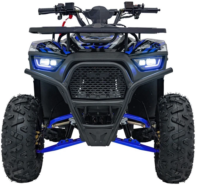 Samochód elektryczny dla dzieci Quad Spalinowy 125CC Discoverer 1-osobowy Niebieski (5903864983784) - obraz 3