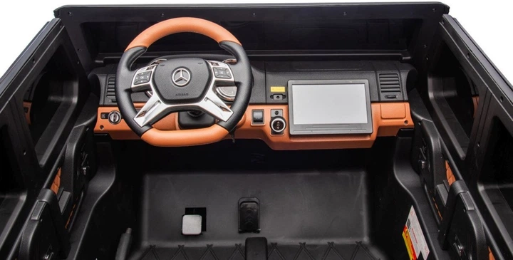 Samochód elektryczny dla dzieci Mercedes Benz Maybach G650 Strong 2-osobowy Czarny (5903864984354) - obraz 3