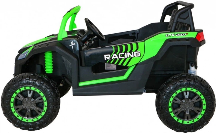 Samochód elektryczny dla dzieci Buggy ATV Racing 2-osobowy Zielony (5903864913811) - obraz 2