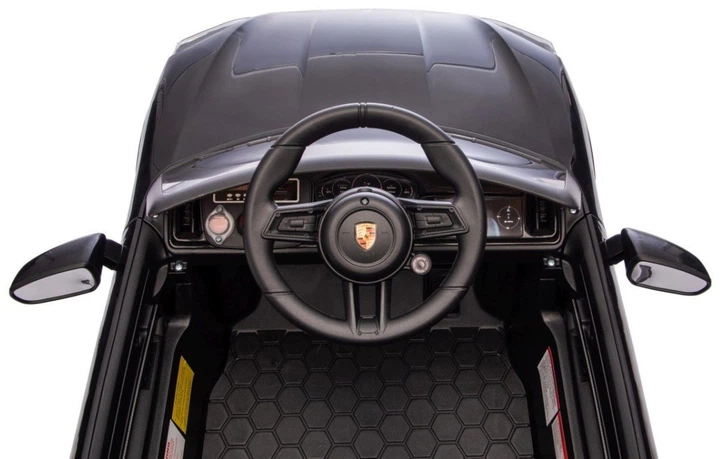 Samochód elektryczny dla dzieci Porsche Cayenne 1-osobowy Czarny (5903864988345) - obraz 7