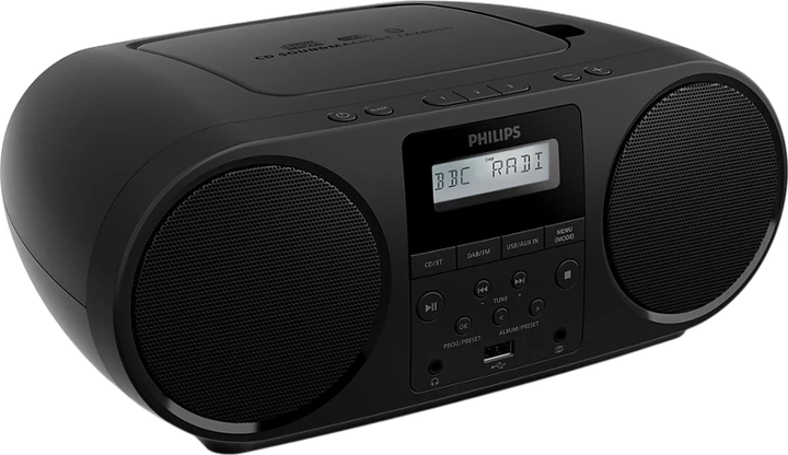 Przenośny odtwarzacz Philips Boombox CD (TAZ6000/10) - obraz 2