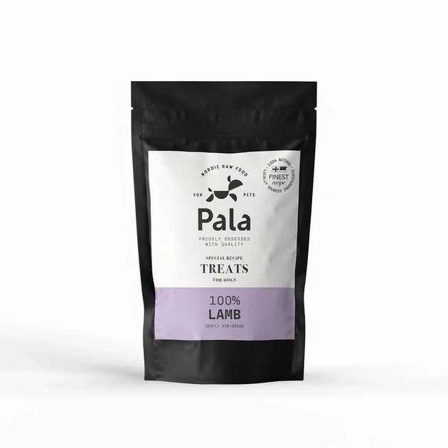 Ласощі для собак Pala Treats 100% Ягня, 100 г — гіпоалергенне джерело білка та підтримка м’язів і імунітету - Фото 2 Ласощі для собак Pala Treats 100% Ягня, 100 г — гіпоалергенне джерело білка та підтримка м’язів і імунітету - зображення 2