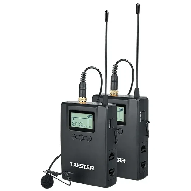 Takstar SGC-200W Dual-Channel — беспроводная накамерная микрофонная система с двумя источниками звука одновременно - Фото 1 Takstar SGC-200W Dual-Channel — беспроводная накамерная микрофонная система с двумя источниками звука одновременно - изображение 1