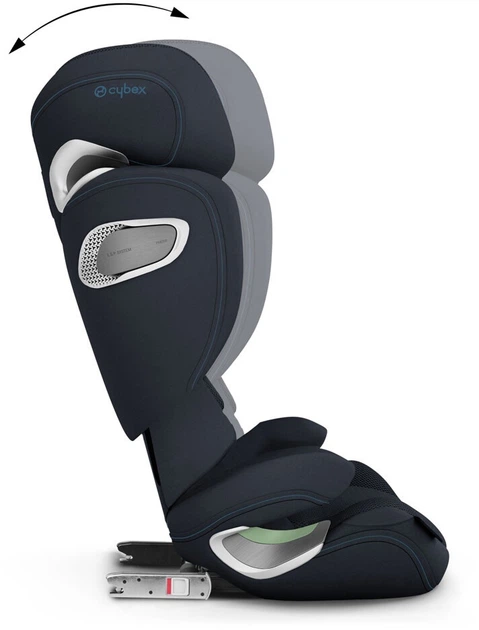 Fotelik samochodowy Cybex Solution T i-Fix Plus Nautical Blue Platinum (4063846380114) - obraz 5