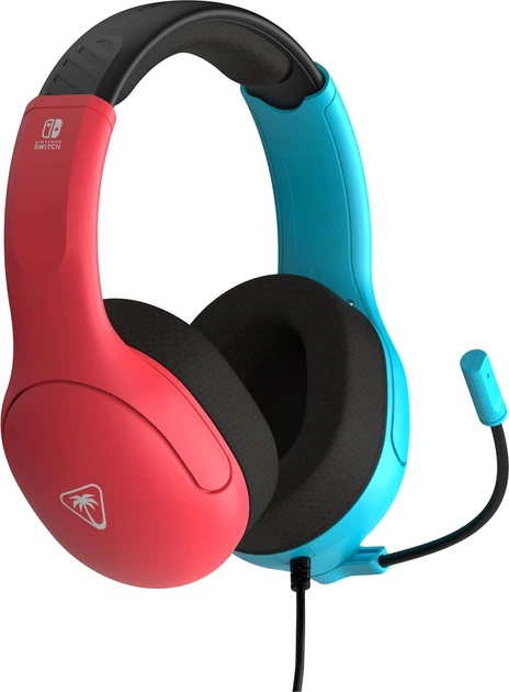 Навушники Turtle Beach Airlite Fit Neon Blue&Red (TBS-8002-25) - зображення 2