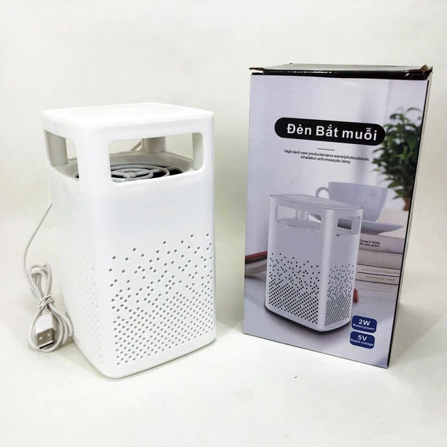 Лампа от комаров USB Bug Zapper Fly White - Фото 5 Лампа от комаров USB Bug Zapper Fly White - изображение 5