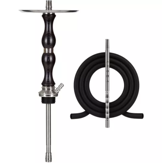 Шахта для кальян Aroma Hookah Oscar Steel Black 55 см Арома Хука Оскар Стиль Чорна Нержавіюча сталь Україна - Фото 1 Шахта для кальян Aroma Hookah Oscar Steel Black 55 см Арома Хука Оскар Стиль Чорна Нержавіюча сталь Україна - зображення 1