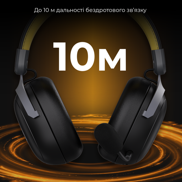 Наушники Ajazz AHM08 MAX 3-Mode Black (AHM08-MAX-BGY) - Фото 16 Наушники Ajazz AHM08 MAX 3-Mode Black (AHM08-MAX-BGY) - изображение 16