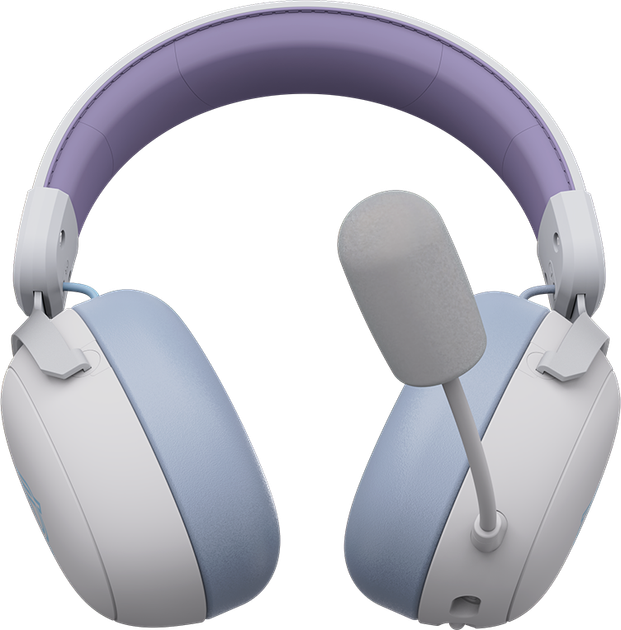 Навушники Ajazz AHM08 MAX 3-Mode White (AHM08-MAX-PWB) - изображение 3