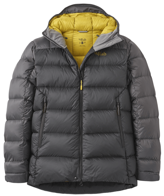 Чоловічий пуховик Rab Neutrino Pro Down Jacket M Чорний-Сірий - зображення 4