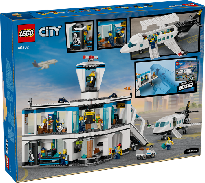 Конструктор Lego City Аэропорт и самолет 60502 - Фото 2 Конструктор Lego City Аэропорт и самолет 60502 - изображение 2