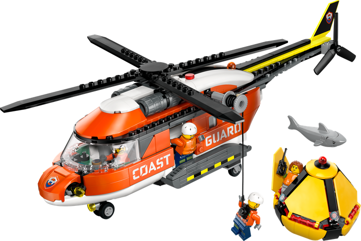 Конструктор Lego City Вертолет береговой охраны 60503 - изображение 3