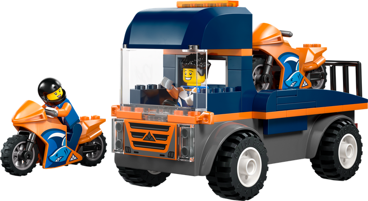 Конструктор Lego City Транспортна машина для мотоциклів 60491 - зображення 3