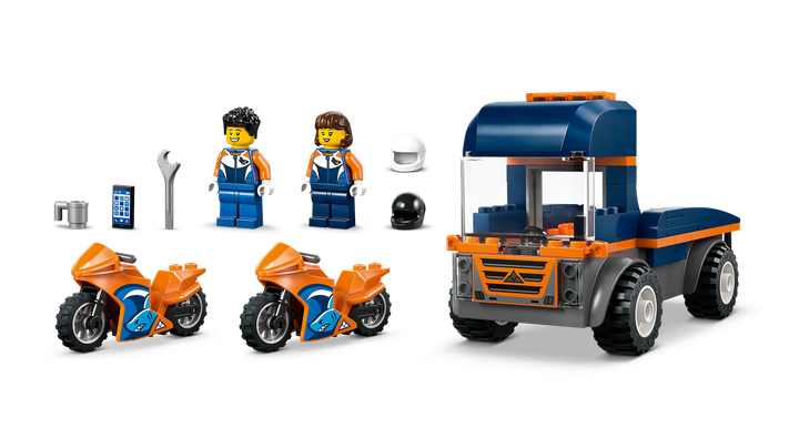 Конструктор Lego City Транспортна машина для мотоциклів 60491 - зображення 6