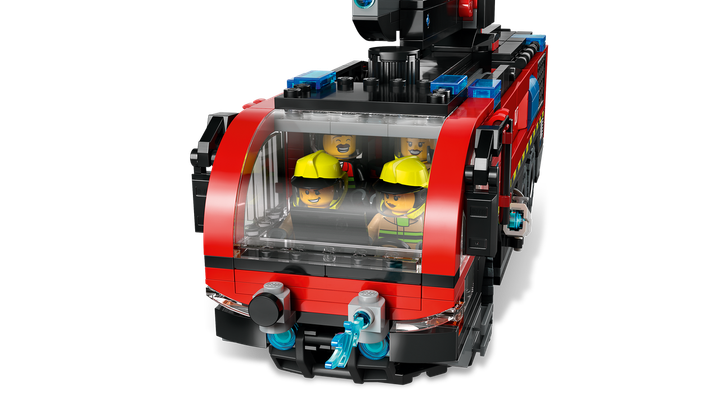 Конструктор Lego City Пожарная машина для аэропорта 60499 - изображение 7