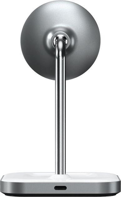 Bezprzewodowa ładowarka Satechi 2-in-1 Magnetic Wireless Charging Stand White (ST-WMCS2M) - obraz 5