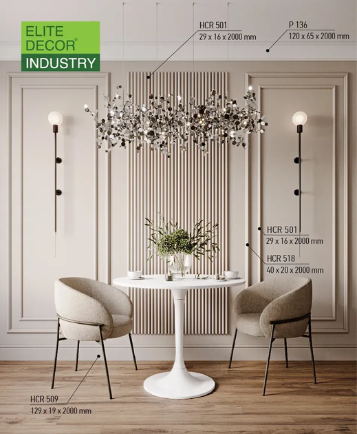 Плінтус полімерний Grand Decor HCR 509 - изображение 3