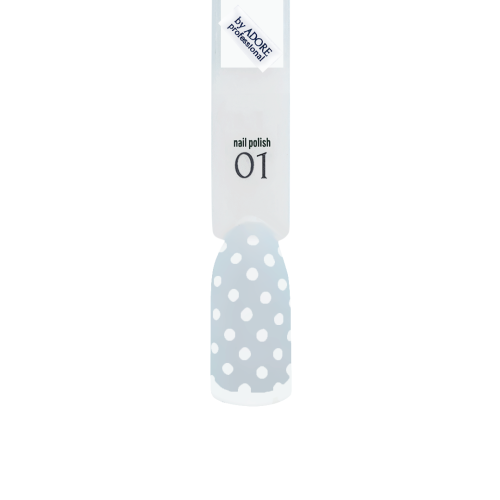 Лак Adore Professional для стемпинга Stamp it №01 Cocco белый 8 мл - изображение 2