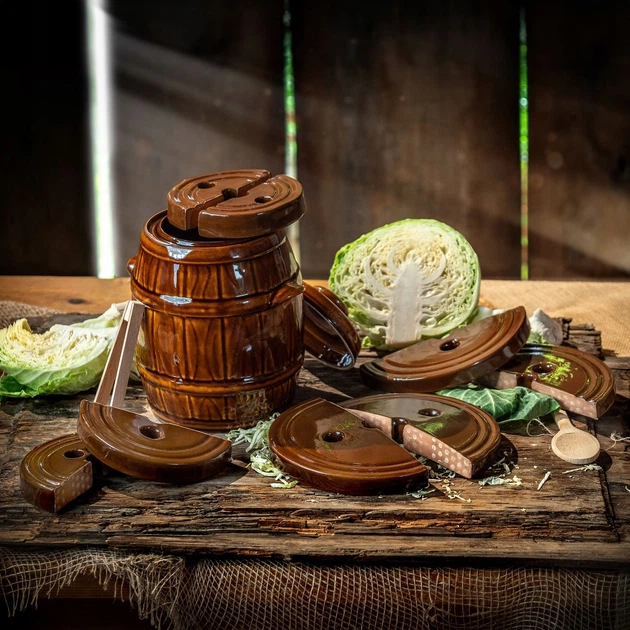 Прес-камінь для маринування Kadax керамічний 17 см (5903699480052) - зображення 3