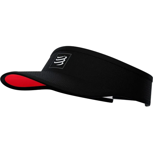 Козирок на голову від сонця Compressport Visor Red/black Uni (100001613) - Фото 1 Козирок на голову від сонця Compressport Visor Red/black Uni (100001613) - зображення 1