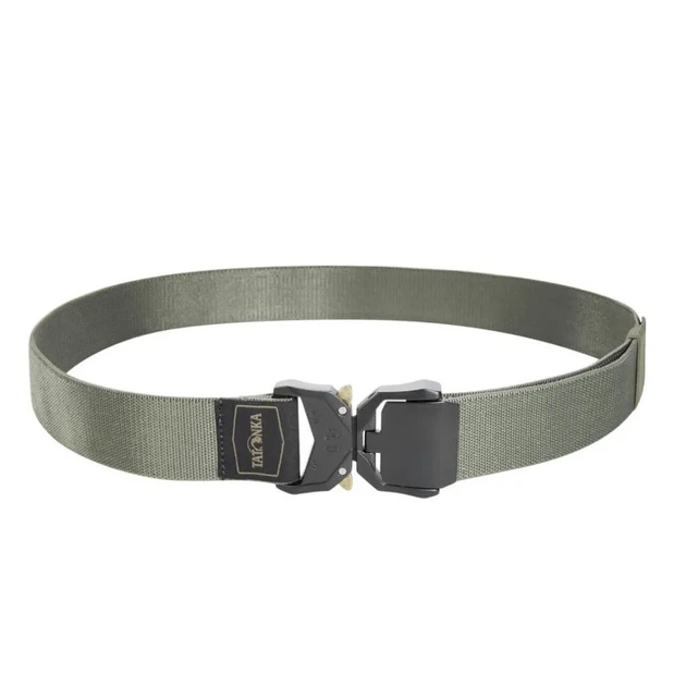 Ремінь тканинний Tatonka Stretch Belt 38 mm BC Stone grey olive (100080224) - Фото 1 Ремінь тканинний Tatonka Stretch Belt 38 mm BC Stone grey olive (100080224) - зображення 1