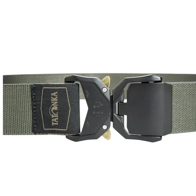Ремінь тканинний Tatonka Stretch Belt 38 mm BC Stone grey olive (100080224) - Фото 2 Ремінь тканинний Tatonka Stretch Belt 38 mm BC Stone grey olive (100080224) - зображення 2