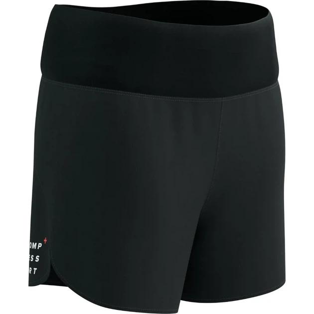 Шорты спортивные женские короткие для спорта бега тренировок с карманом ж Compressport Performance Short W Black L (100075586) - изображение 5
