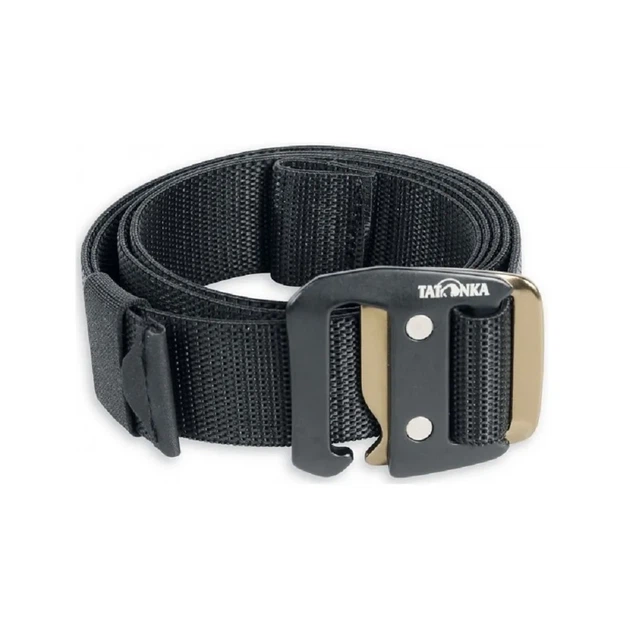 Ремінь тканинний Tatonka Stretch Belt 38 mm Black (100042343) - Фото 2 Ремінь тканинний Tatonka Stretch Belt 38 mm Black (100042343) - зображення 2