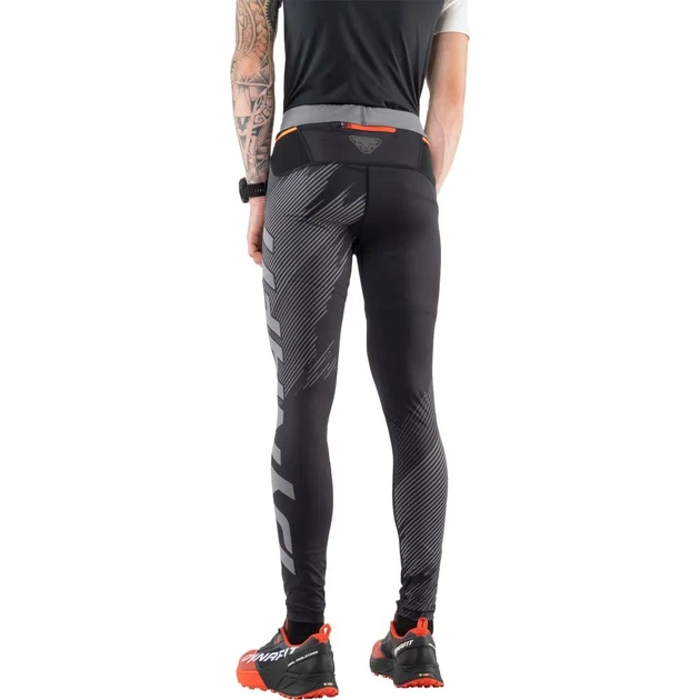 Брюки для бега мужские Dynafit Ultra Graphic Long Tights Mns Black XXL (100030734) - Фото 2 Брюки для бега мужские Dynafit Ultra Graphic Long Tights Mns Black XXL (100030734) - изображение 2