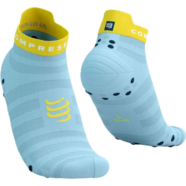 Шкарпетки короткі з компресійним ефектом Compressport Pro Racing Socks V4.0 Ultralight Run Low Cashmere blue/maize L (100081074) - Фото 1 Шкарпетки короткі з компресійним ефектом Compressport Pro Racing Socks V4.0 Ultralight Run Low Cashmere blue/maize L (100081074) - зображення 1