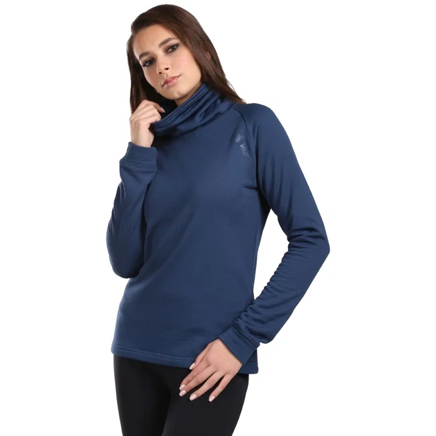 Флисовая кофта Kilpi Rolo-W Wmn Dark blue 40 (100085659) - Фото 3 Флисовая кофта Kilpi Rolo-W Wmn Dark blue 40 (100085659) - изображение 3