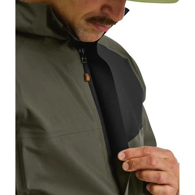 Куртка вітровка чоловіча Ortovox Seceda 3L Jacket Mns Dark wild herbs S (100080935) - Фото 6 Куртка вітровка чоловіча Ortovox Seceda 3L Jacket Mns Dark wild herbs S (100080935) - зображення 6