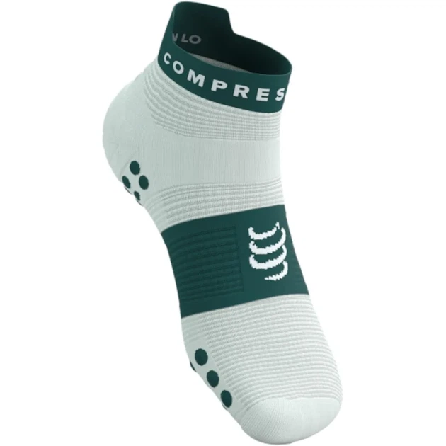 Носки для бега марафона на длинную дистанцию Compressport Pro Racing Socks V4.0 Run Low Sugar/storm M (100081078) - изображение 2