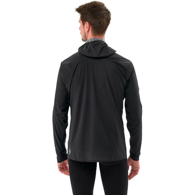 Куртка Compressport Hurricane Waterproof 10/10 Jacket Black L (100075494) - изображение 2