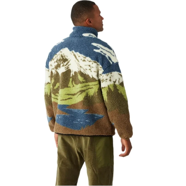 Флісова кофта Organic Hafdals Mns cloudy landscape men XXL (100085070) - зображення 2