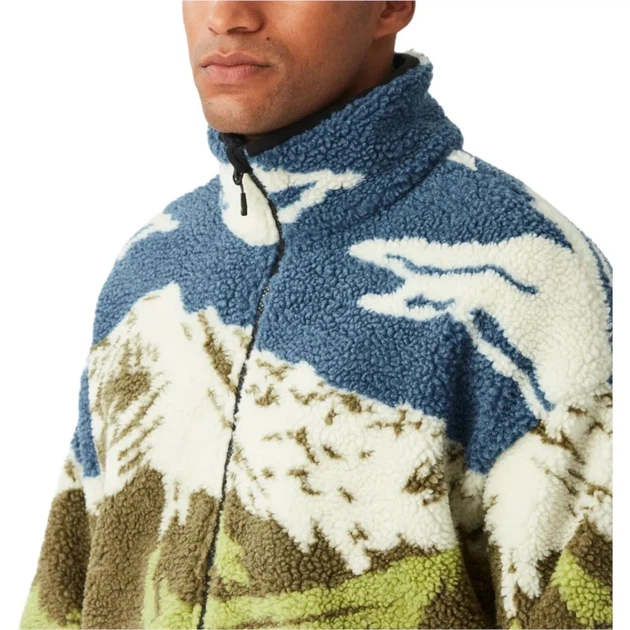 Флісова кофта Organic Hafdals Mns cloudy landscape men XXL (100085070) - зображення 3