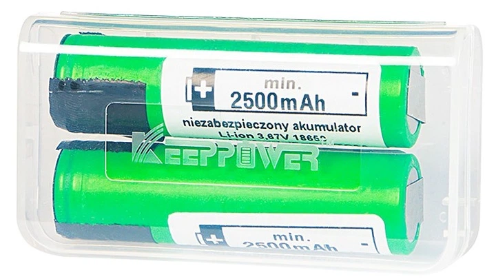 Baterie Blow 18650 li-ion 2 szt 2600 mAh blaszki 3.6V SONY/Murata + box (5900804135456) - obraz 2