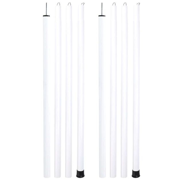 Baldachim plażowy AM/63 489194-C podwójny Biało-czerwony (5904316458515) - obraz 5