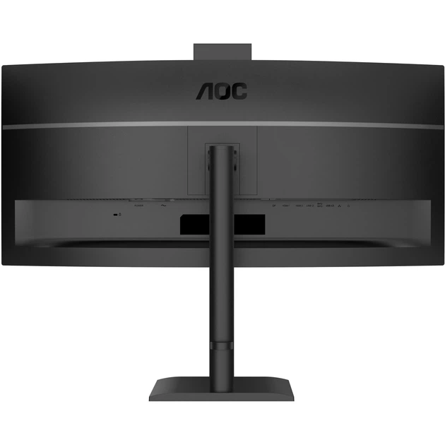 Изогнутый монитор AOC CU34E4CW 34" VA 3440x1440 120Гц 2xHDMI DP Type-C RJ-45 USB-хаб колонки камера HAS (98D13B25A053) - изображение 6